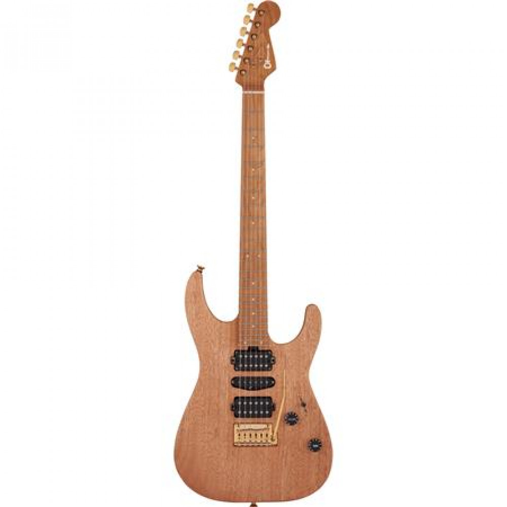 Charvel 2969434557 PM DK24 HSH CM NAT MAH Electric Guitar