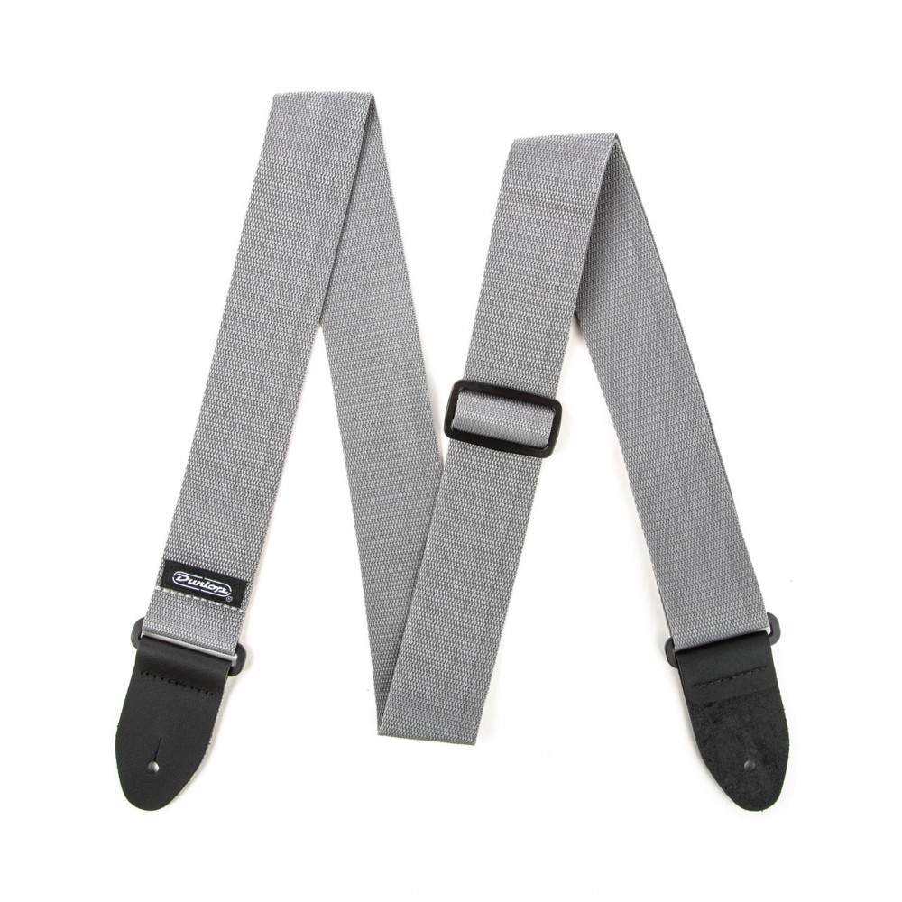Dunlop D0701GY Guitar Strap Poly Grey