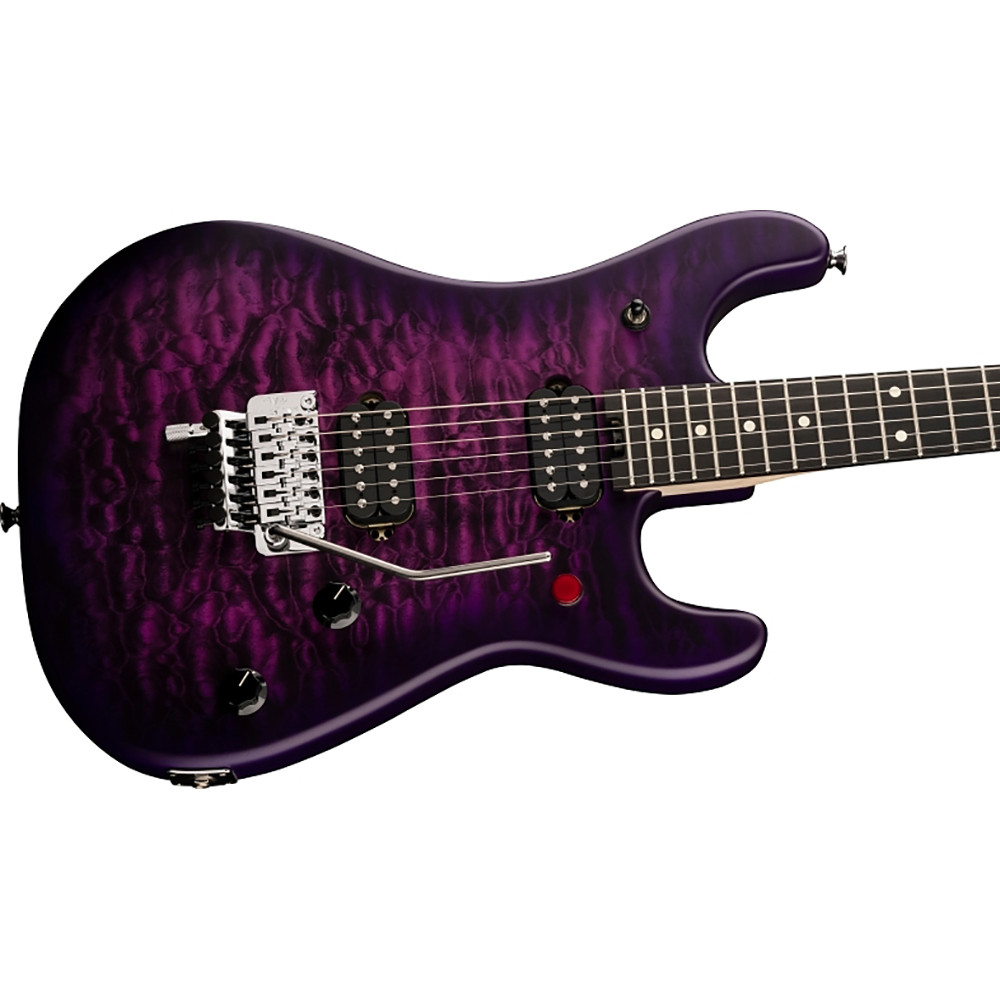 EVH 5150 5108002535 Series Deluxe QM Ebony Fingerboard Purple Daze Electric Guitar