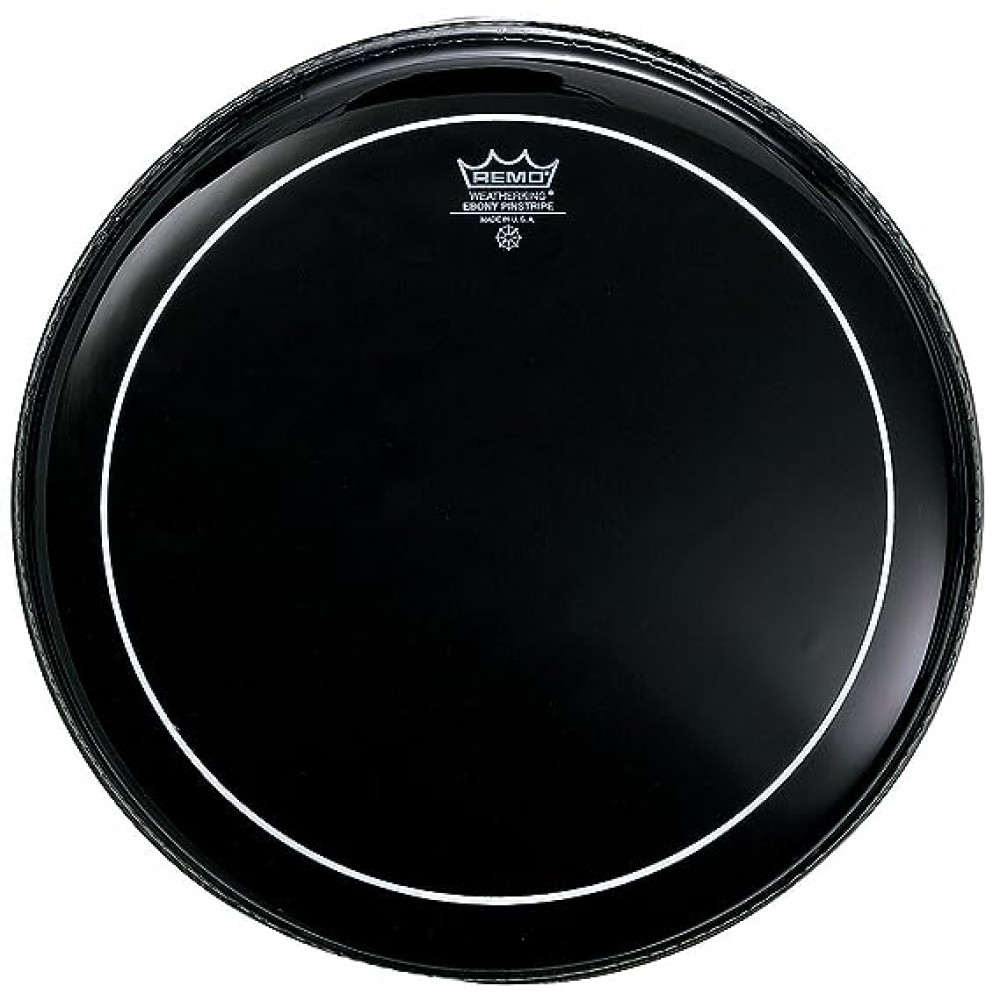 Remo ES-0610-PS 10" Pinstripe Ebony Tom/Snare Head
