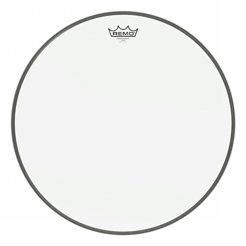 Remo BR-1318-00 18" Ambassador Clear Bass Head