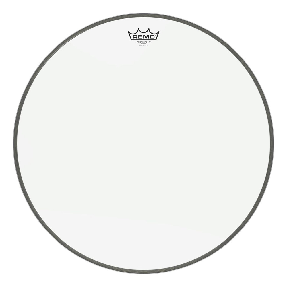 Remo BR-1320-00 20" Ambassador Clear Bass Head