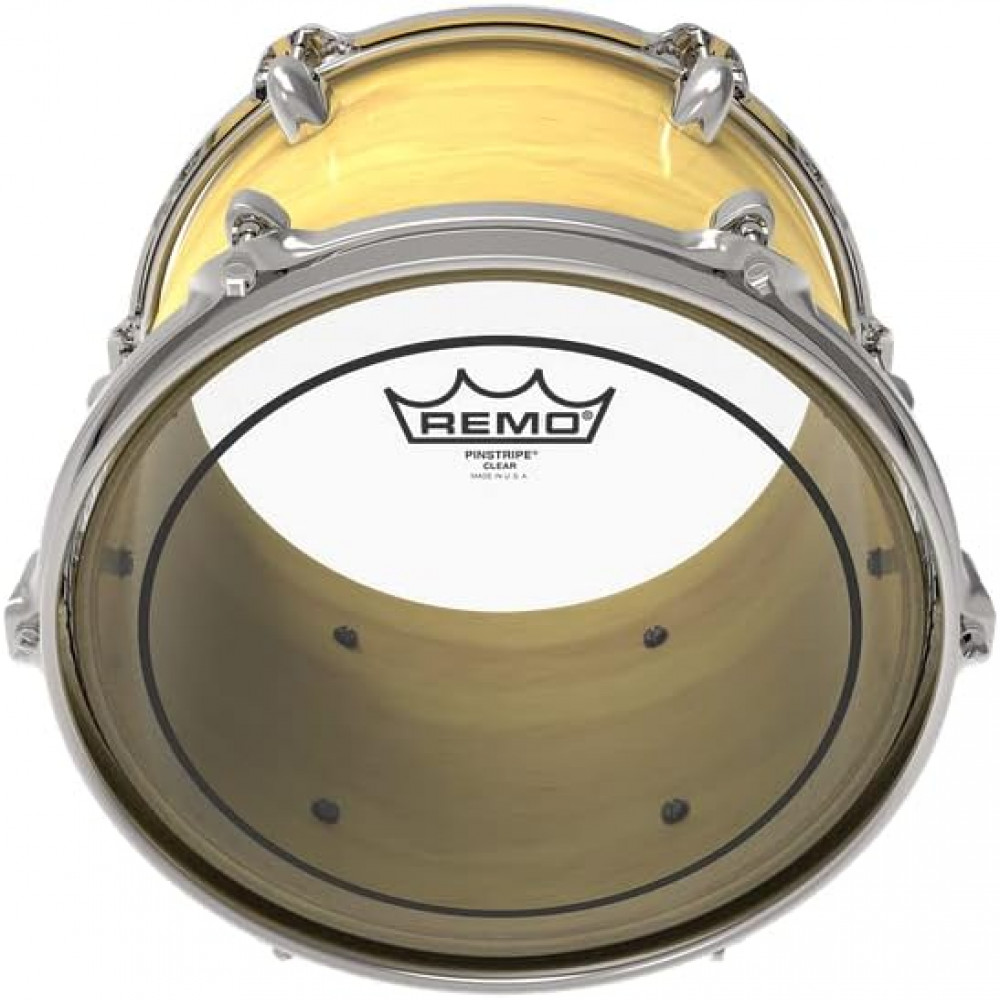 Remo PS-0310-00 10" Pinstripe Clear Tom/Snare Head