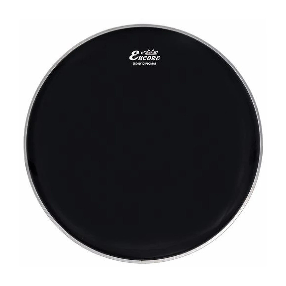 Remo EN-0012-ED 12" Ebony Encore Diplomat Tom Drumhead