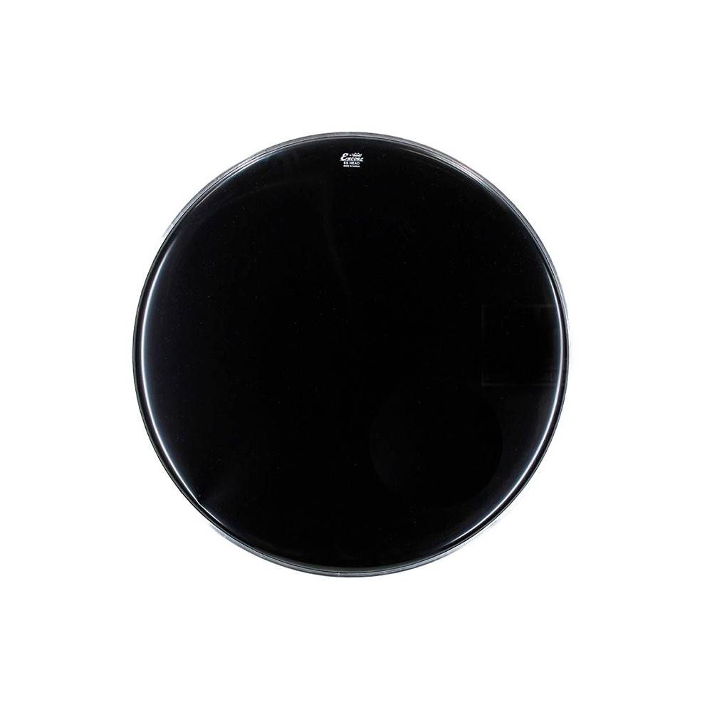 Remo EN-1020-EB 20" Ebony Encore Es Bass Drumhead without Sound Hole