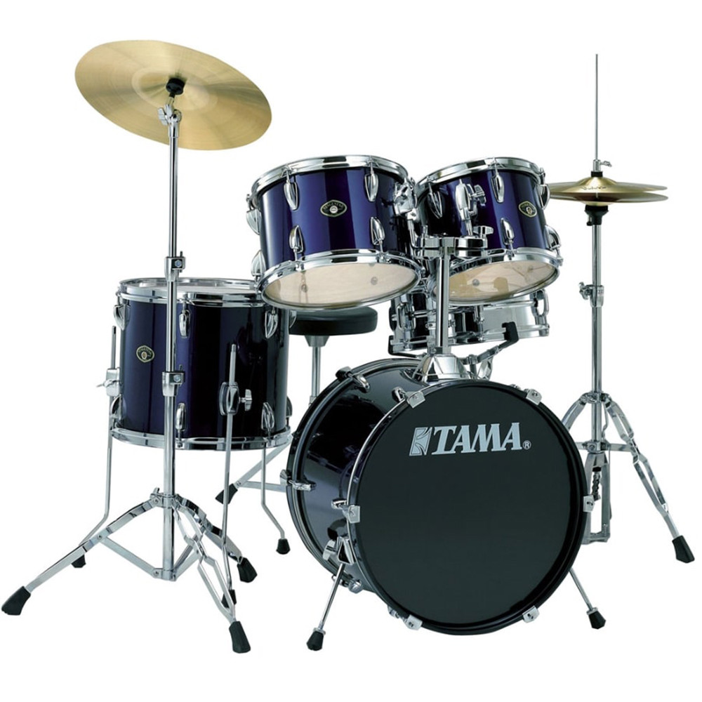 Tama SG58H5-DB 18" Stagestar Dark Blue Drum Kit with Hardware & Throne