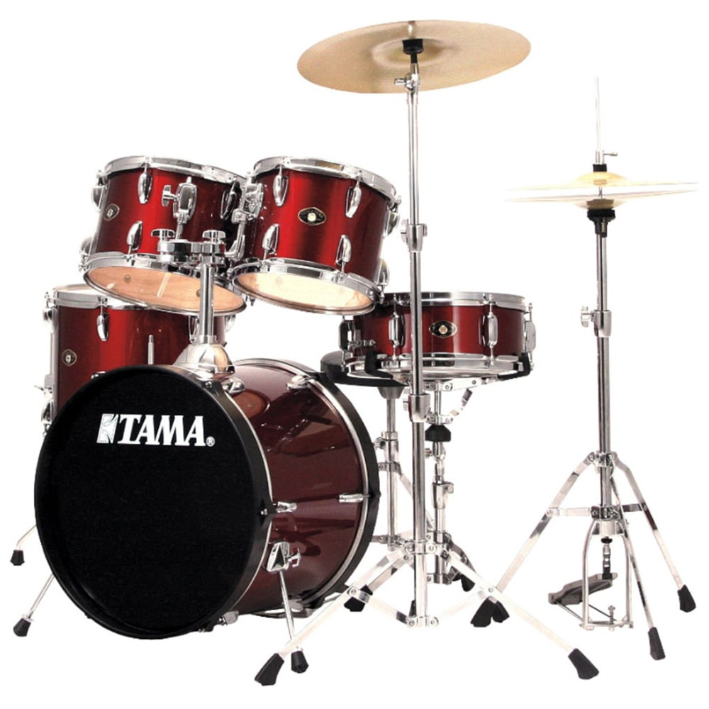 Tama SG52KH5-WR 22" Stagestar Wine Red Drum Kit with Hardware & Throne