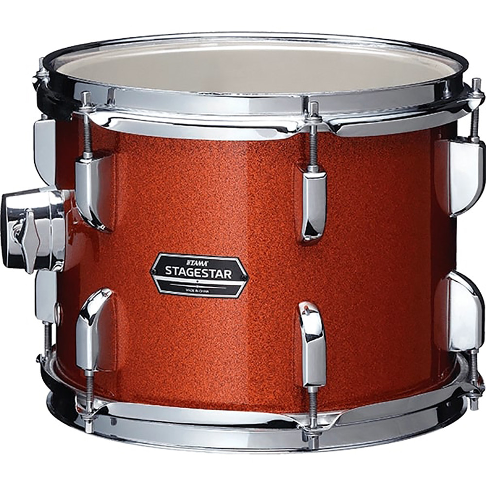 Tama ST52H5C-SCP 22" Stagestar Bass Scorched Copper Sparkle Drum Kit with Hardware, Throne & Cymbals