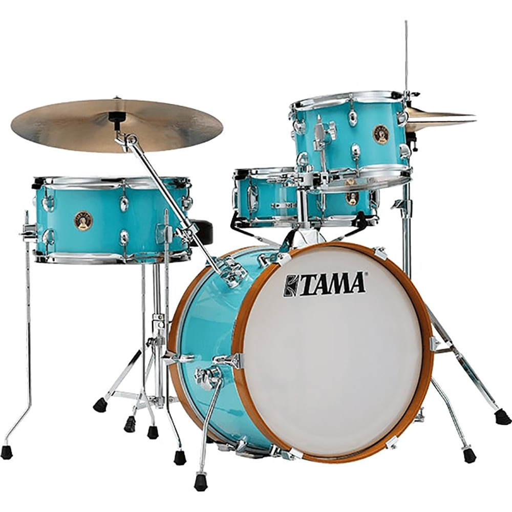 Tama LJK48H4-AQB Club Jam Aqua Blue Drum Kit with Hardware & Throne