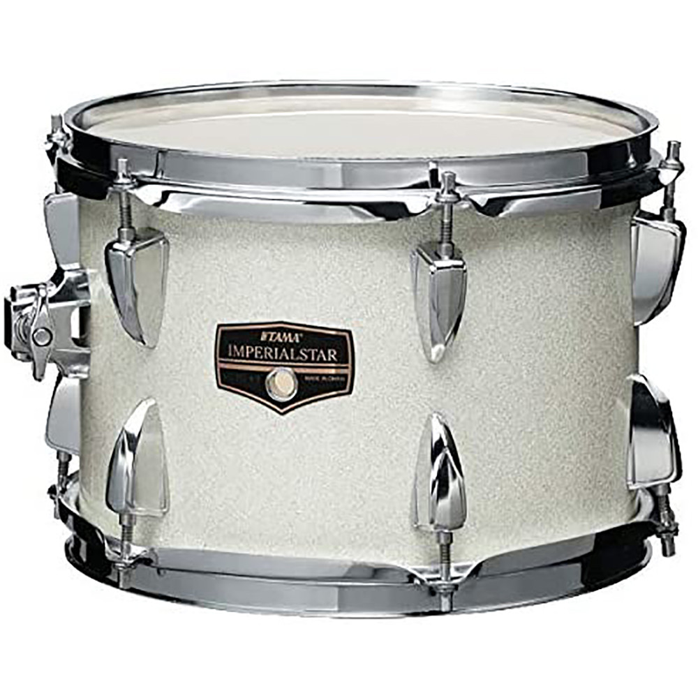 Tama IE52KH6W-VWS 22" Imperialstar Vintage White Sparkle Drum Kit with Hardware & Throne
