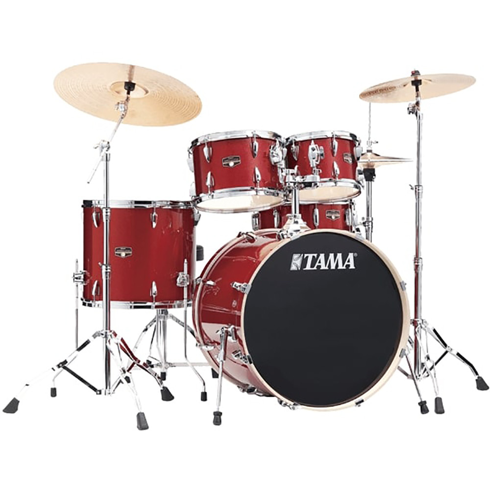 Tama IP52H6W-BRM 22" Imperialstar Burnt Red Mist Drum Kit with Hardware & Throne