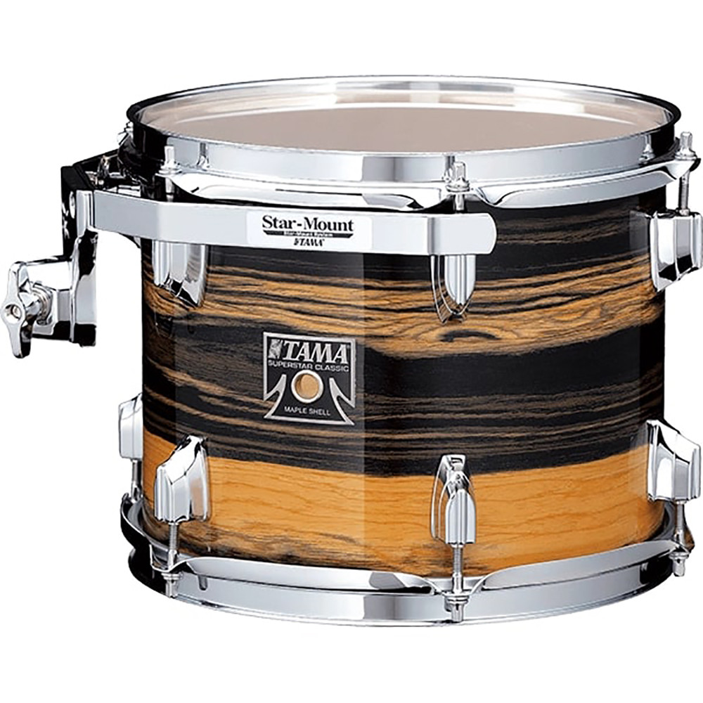 Tama CK52KRS-NET 22" Superstar Classic Natural Ebony Tiger Wrap Drum Kit