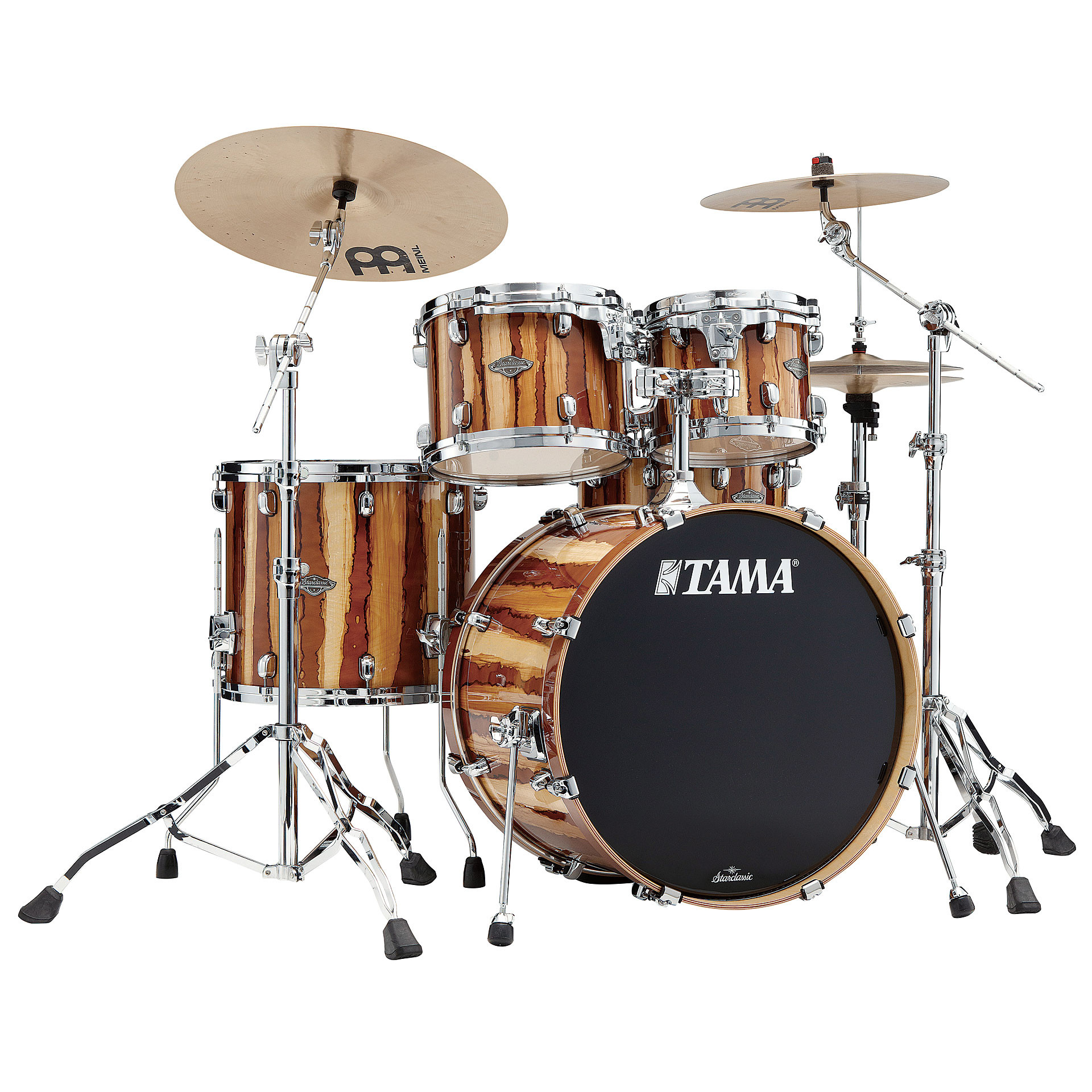 Tama MBS42S-CAR + MBSS55-CAR 22" 5pc Starclassic Performer Caramel Aurora Drum Kit