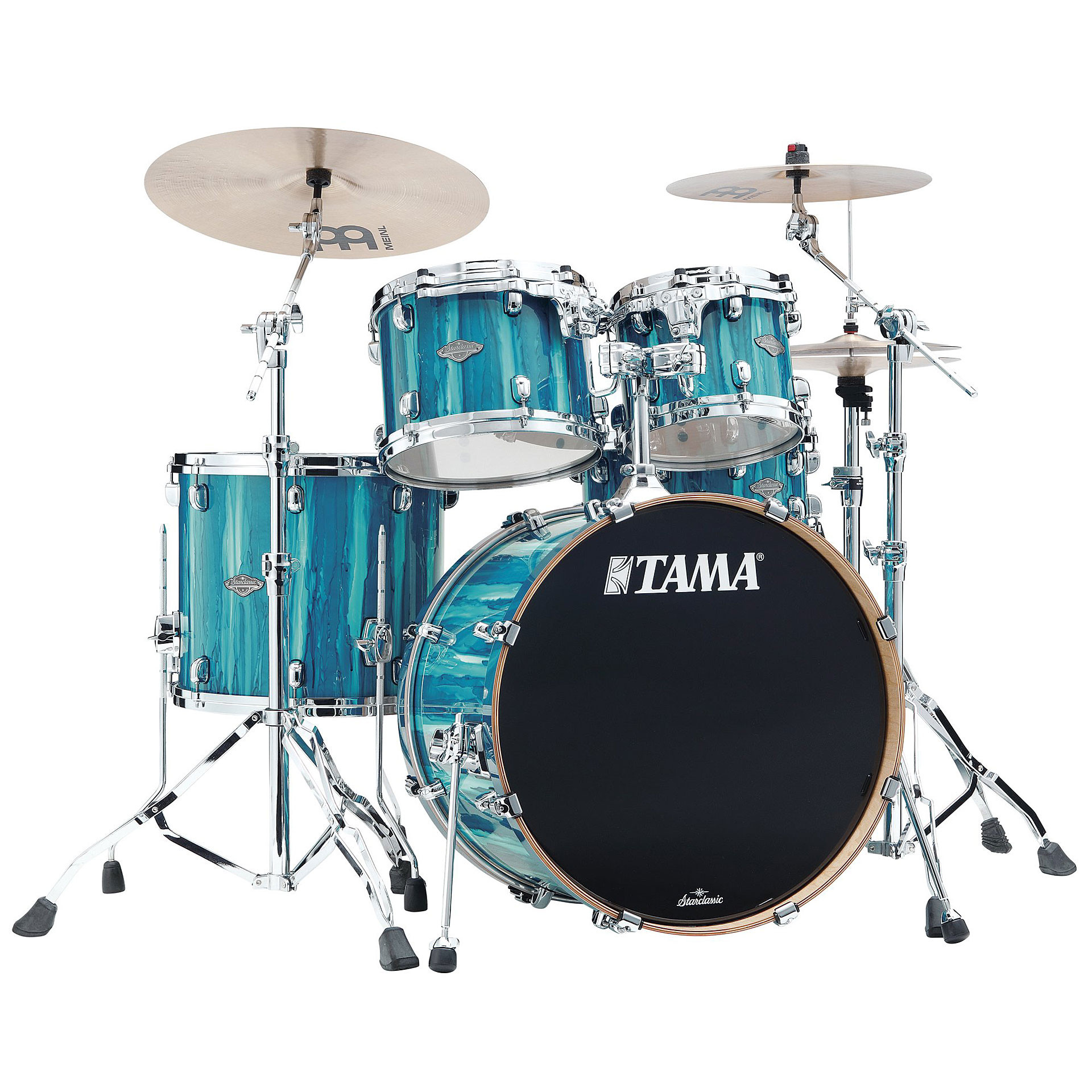 Tama MBS42S-SKA + MBSS55-SKA 22" 5pc Starclassic Performer Sky Blue Aurora Drum Kit