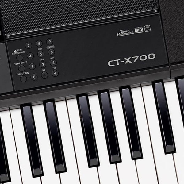 CASIO CT-X700 Digital Portable Keyboard with stand and bag