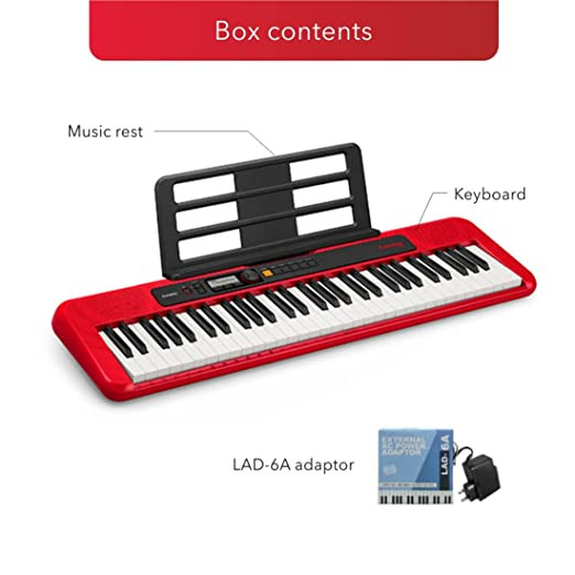 Electronic Keyboards casio CT-S200 Red