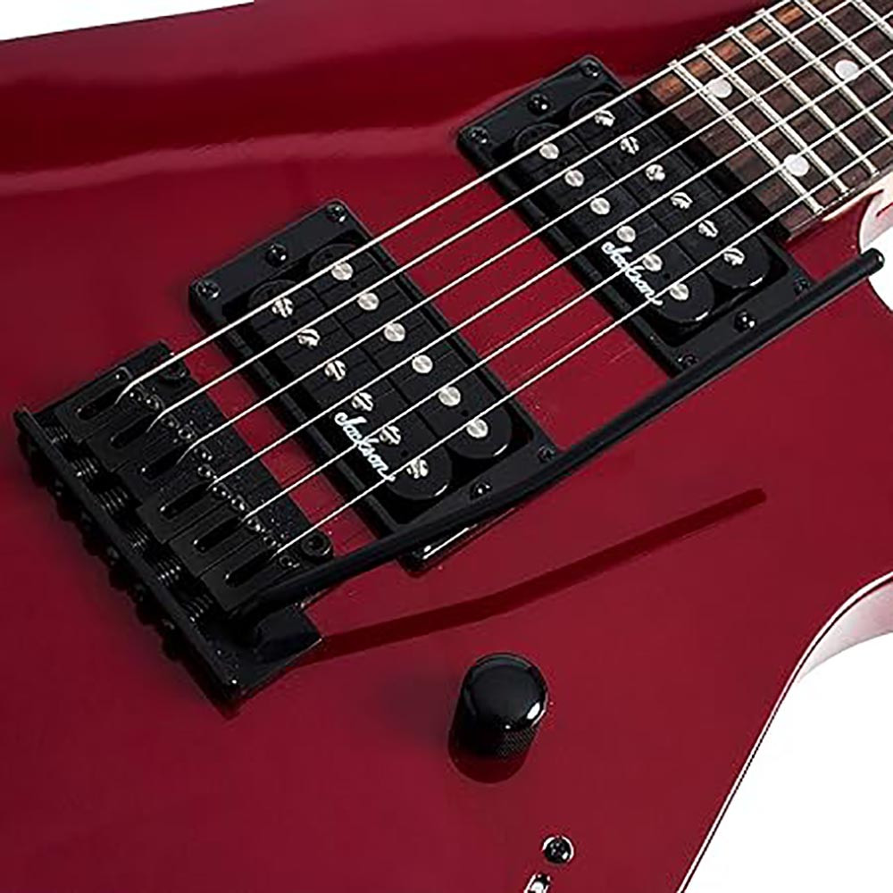 Jackson 2910112552 Dinky JS-12 Metallic Red Electric Guitar