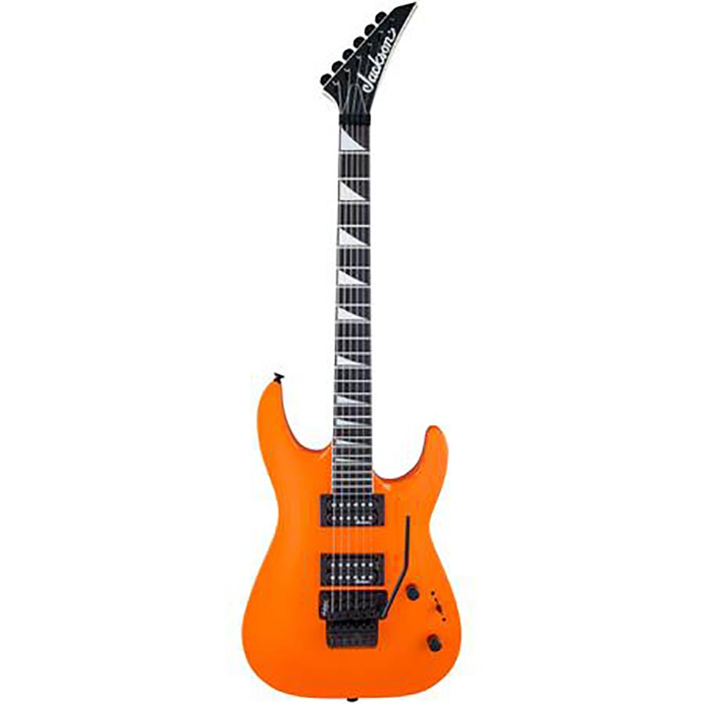 Jackson 2910148580 Dinky JS-32 DKA Arch Top Neon Orange Electric Guitar