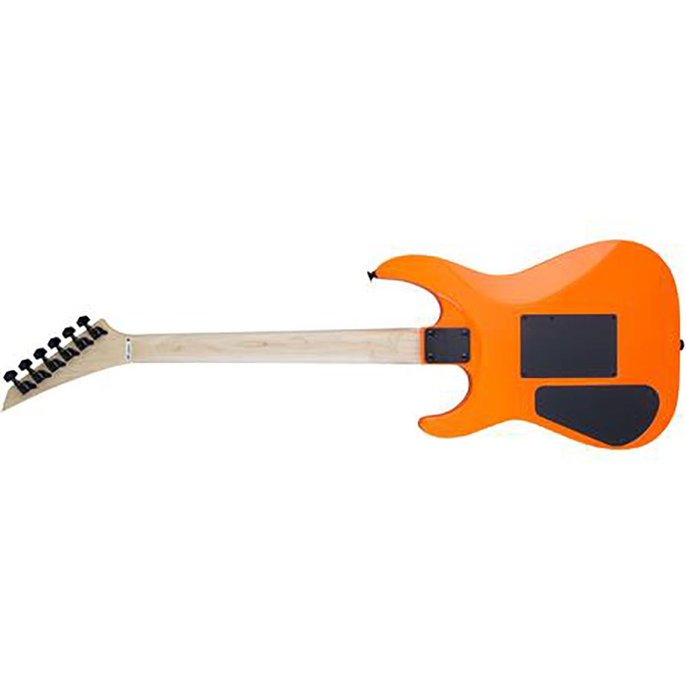 Jackson 2910148580 Dinky JS-32 DKA Arch Top Neon Orange Electric Guitar