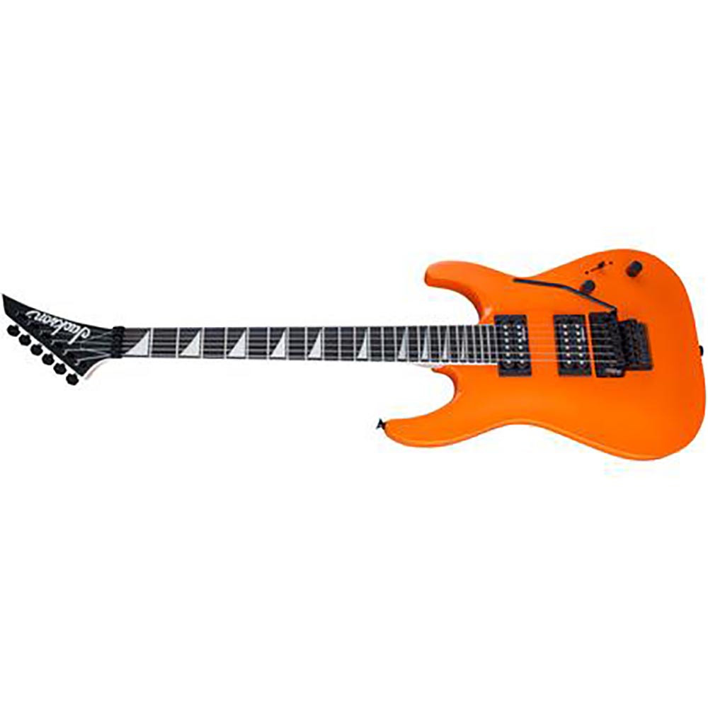 Jackson 2910148580 Dinky JS-32 DKA Arch Top Neon Orange Electric Guitar