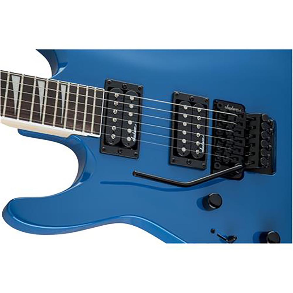 Jackson 2911138522 Dinky JS-32 DKA Arch Top Bright Blue LEFTY Electric Guitar