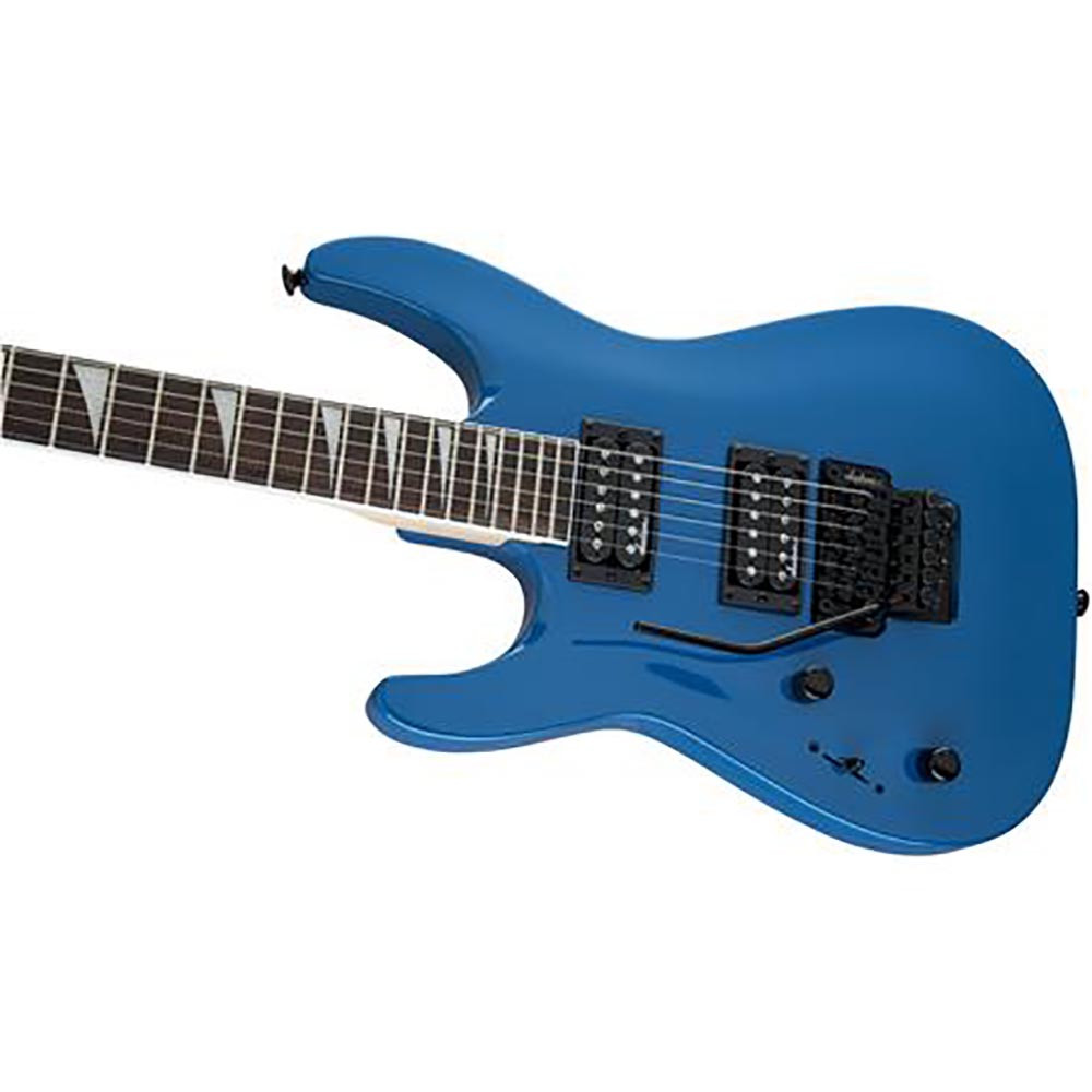 Jackson 2911138522 Dinky JS-32 DKA Arch Top Bright Blue LEFTY Electric Guitar