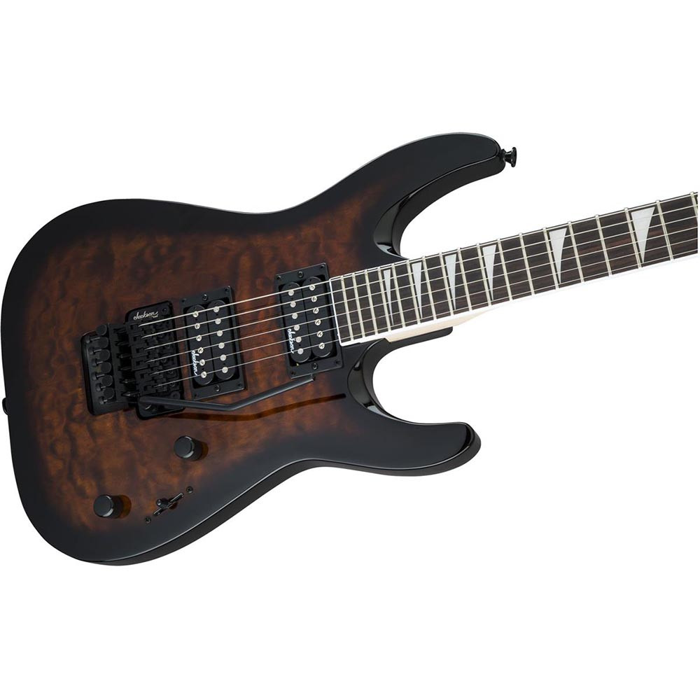 Jackson 2910113510 Dinky JS-32Q DKA Arch Top Dark Sunburst Electric Guitar