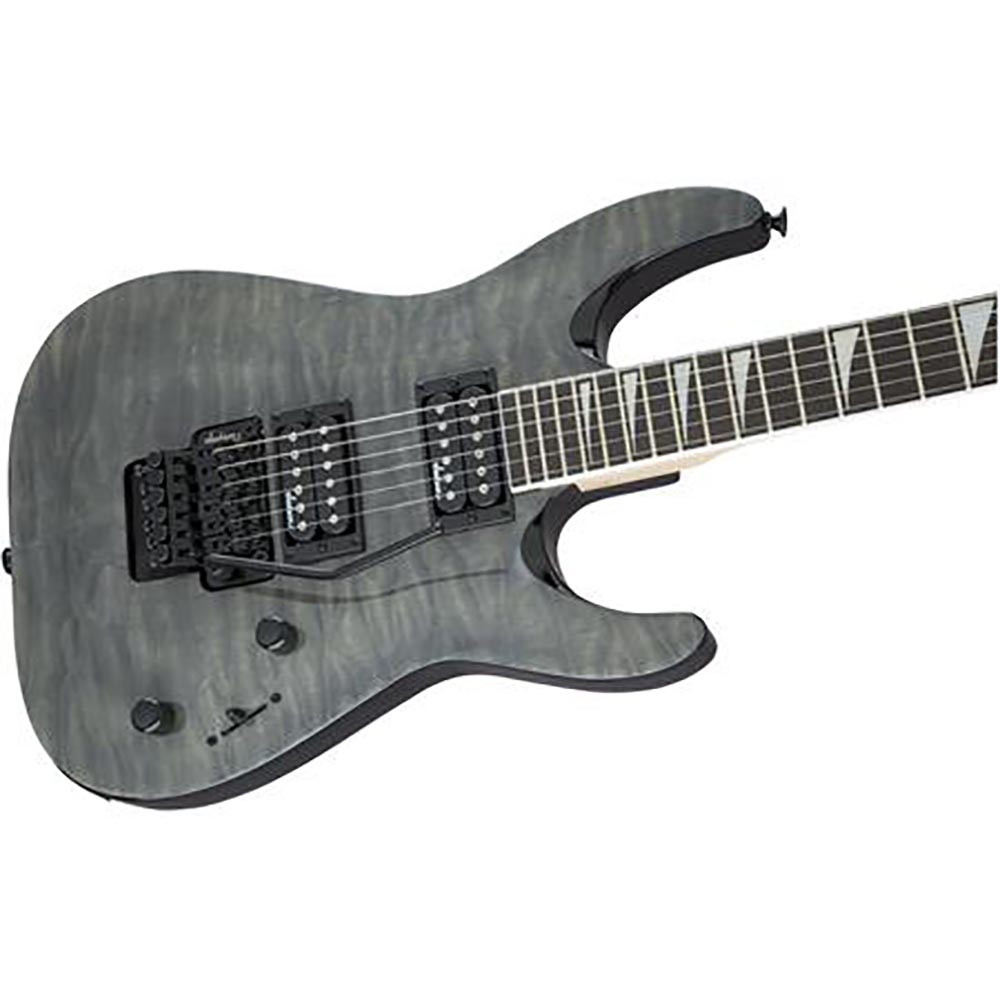 Jackson 2910238585 Dinky JS-32Q DKA Arch Top Transparent Black Electric Guitar