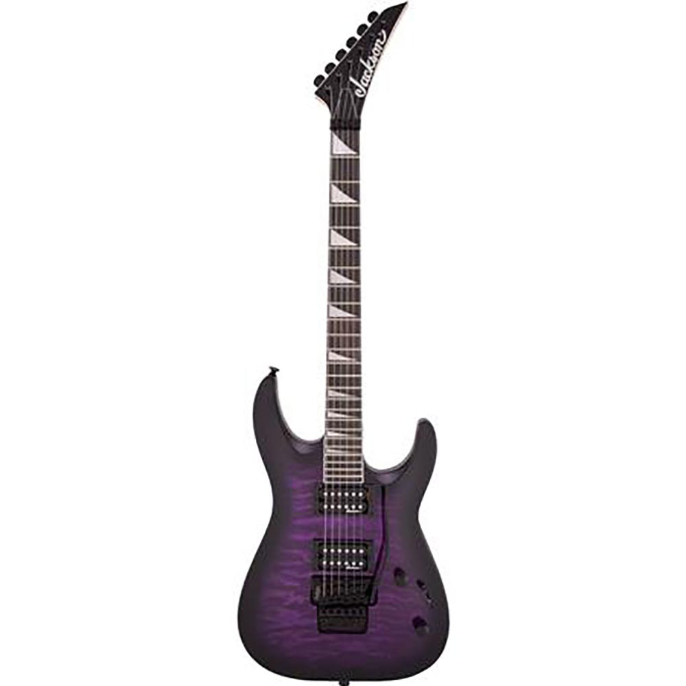 Jackson 2918804592 Dinky JS-32Q DKA Arch Top Transparent Purple Burst Electric Guitar