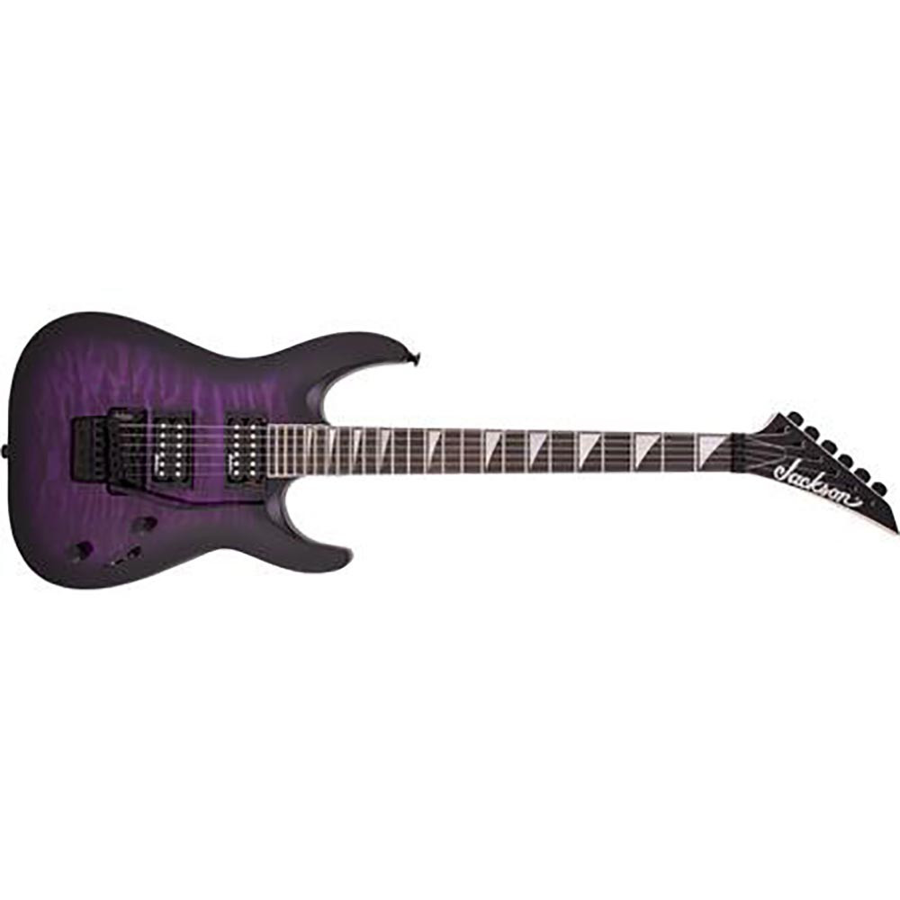 Jackson 2918804592 Dinky JS-32Q DKA Arch Top Transparent Purple Burst Electric Guitar