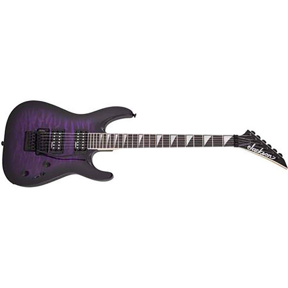 Jackson 2918804592 Dinky JS-32Q DKA Arch Top Transparent Purple Burst Electric Guitar