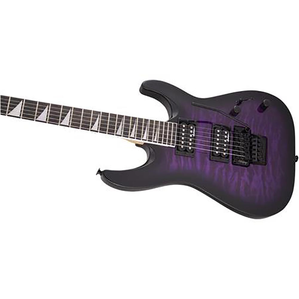 Jackson 2918804592 Dinky JS-32Q DKA Arch Top Transparent Purple Burst Electric Guitar