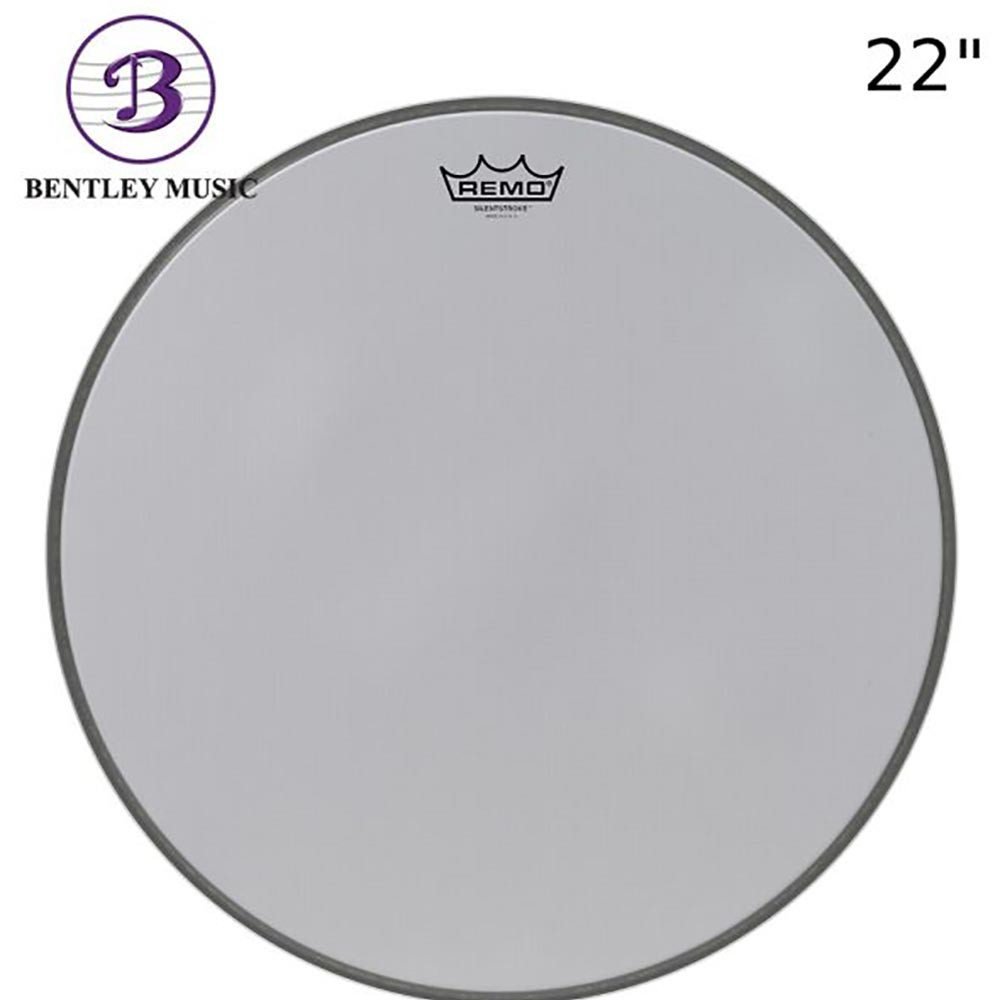 Remo SN-1022-00 22" Silentstroke Mesh Bass Head