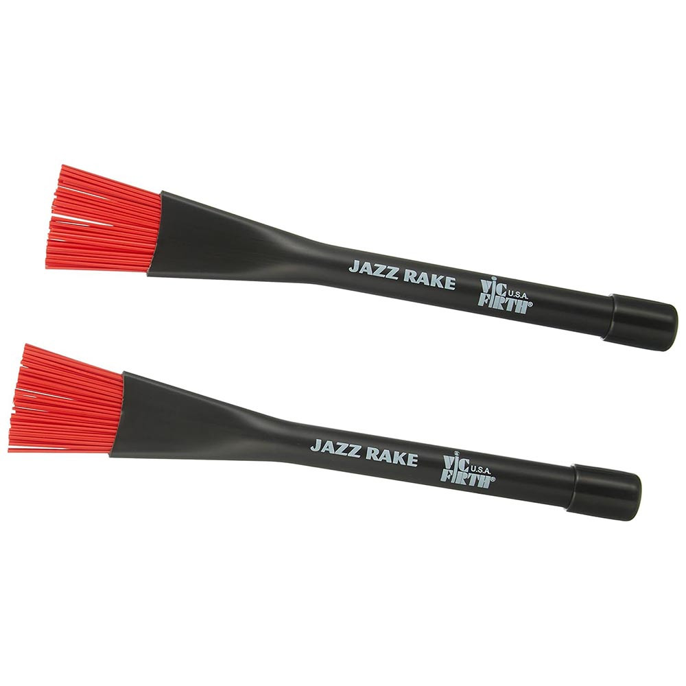 Vic Firth BJR Drum Brush Retraceable Jazz Rake Brush