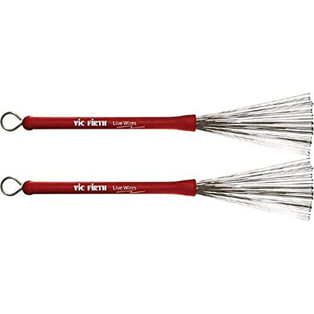 Vic Firth LW Drum Brush Retraceable Live Wires Brush