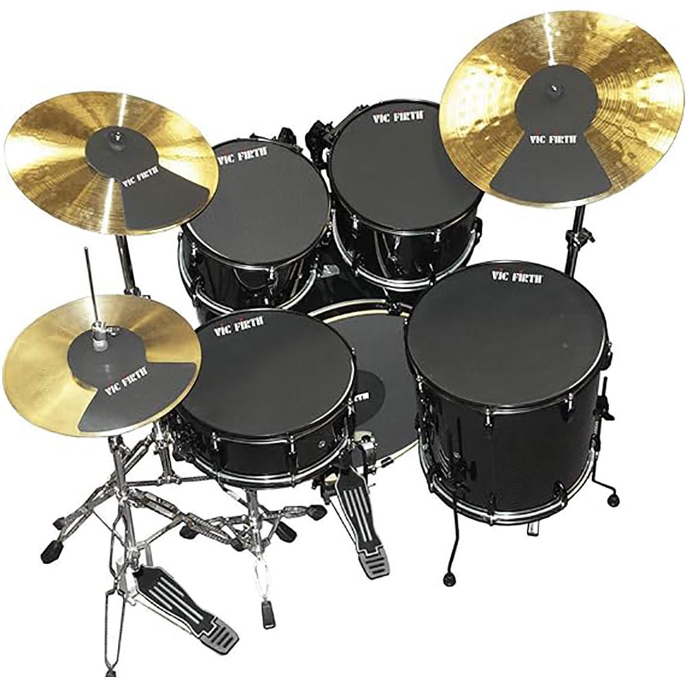 Vic Firth MUTEPP3 Drum and 2 Cymbal Mute Prepack (12,13,14,16,22)