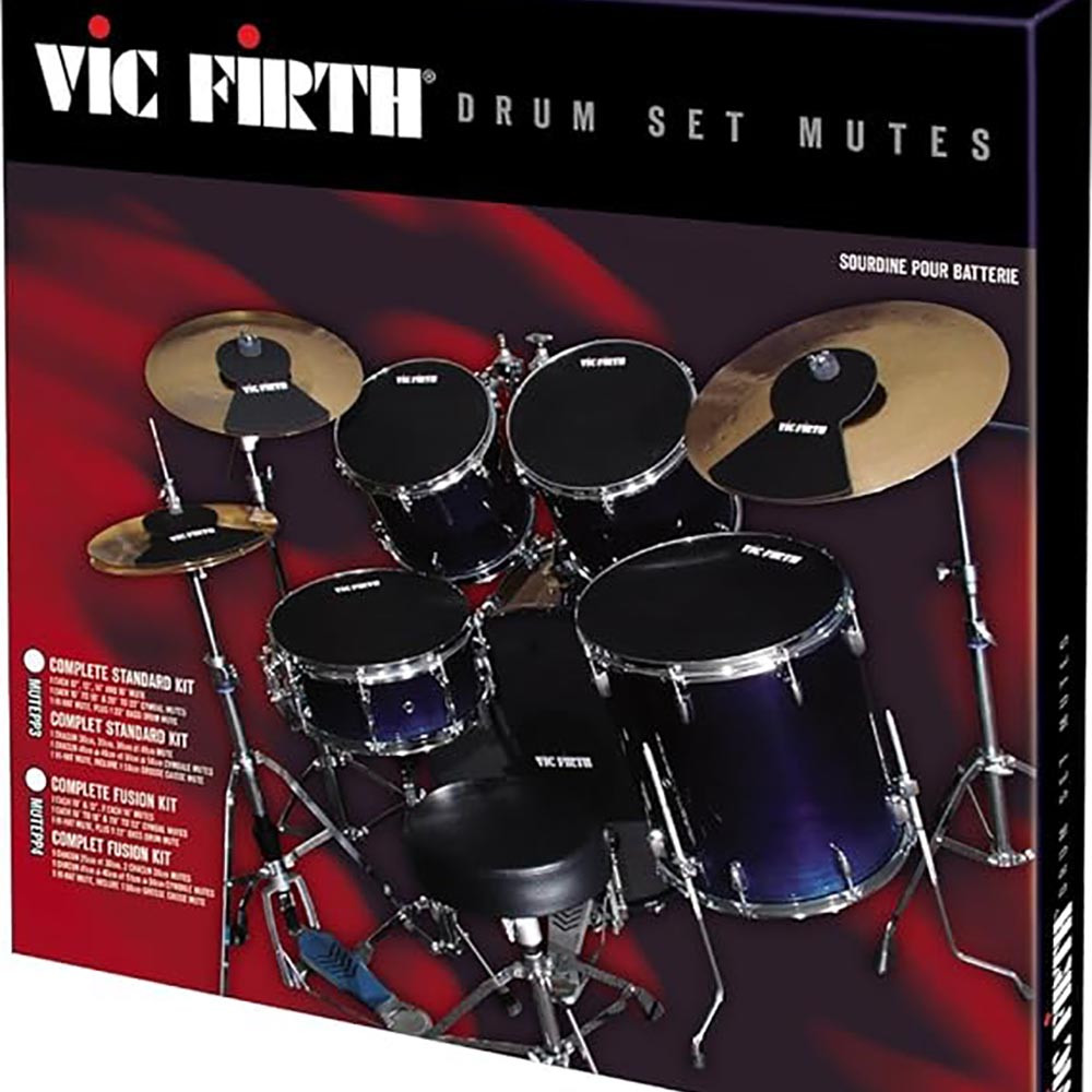 Vic Firth MUTEPP4 Drum 2 Cymbal Mute Prepack (10,12,14,14,22)