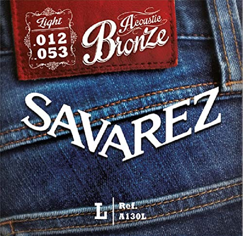 Savarez Bronze Light .012/.053 - A130L Acoustic strings