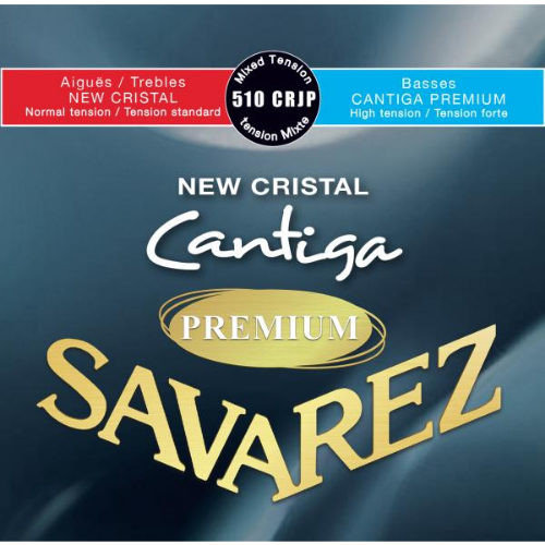 Savarez New Crystal Cantiga Premium Red/ Blue MT - 510CRJP classical strings