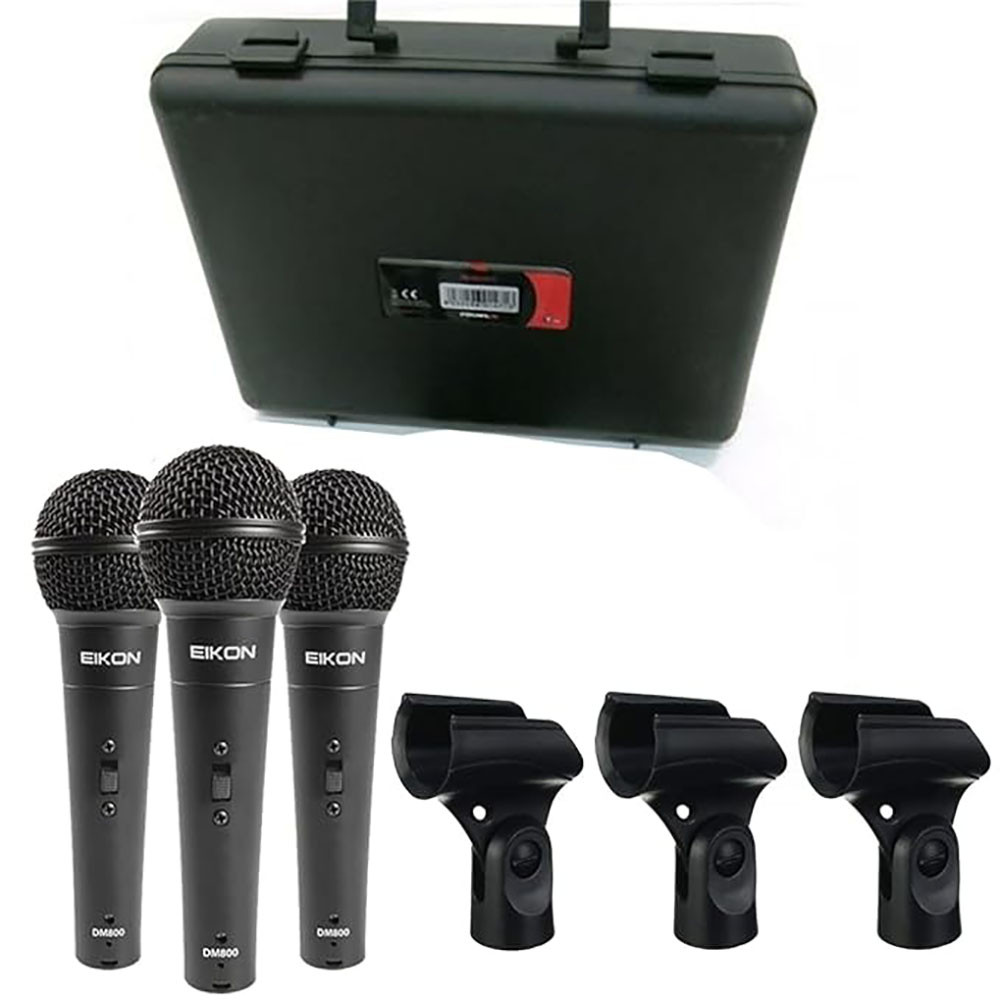 Eikon DM800KIT Vocal Dynamic Microphone