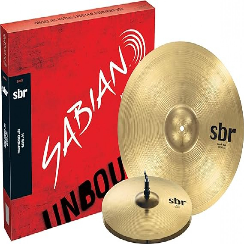 Sabian SBR5002 14" & 18" Series 2 Pack Set Cymbal