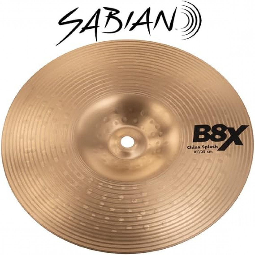Sabian 41016X B8X 10" Series China Splash Cymbal