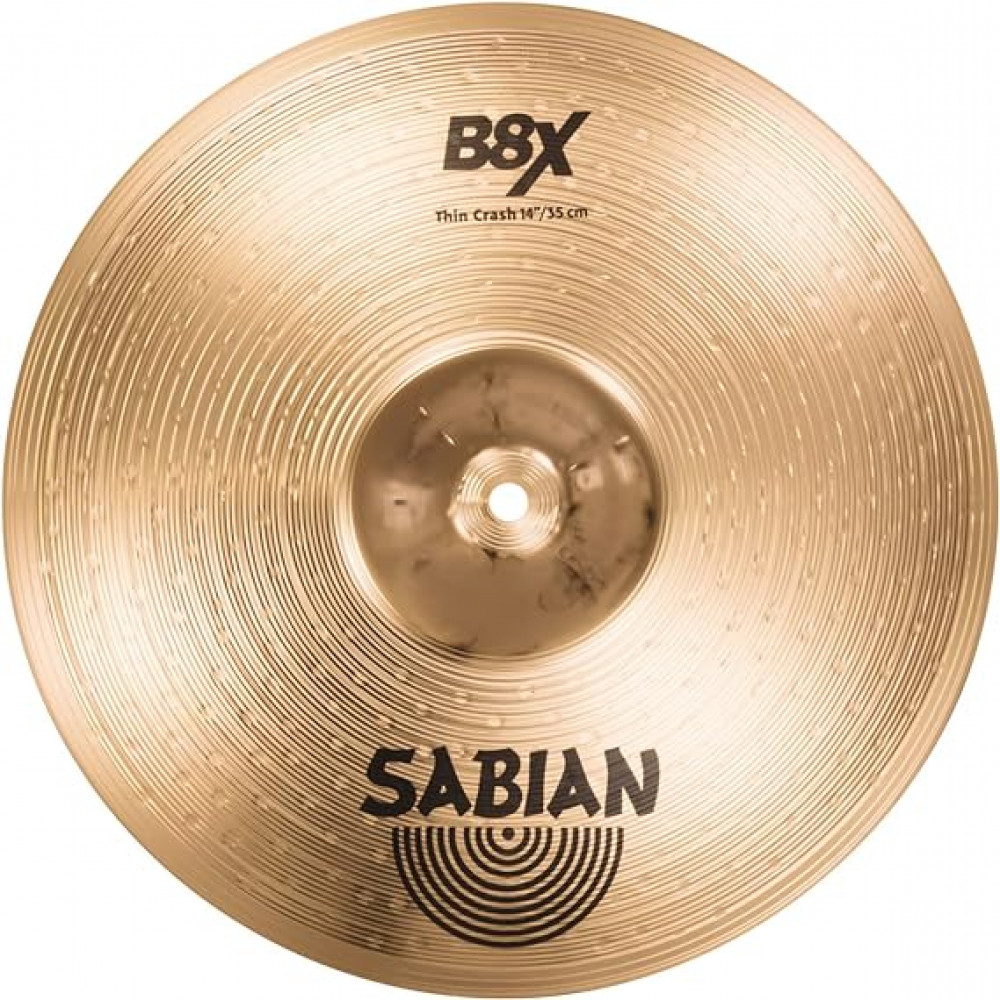 Sabian 41406X B8X 14" Series Thin Crash Cymbal
