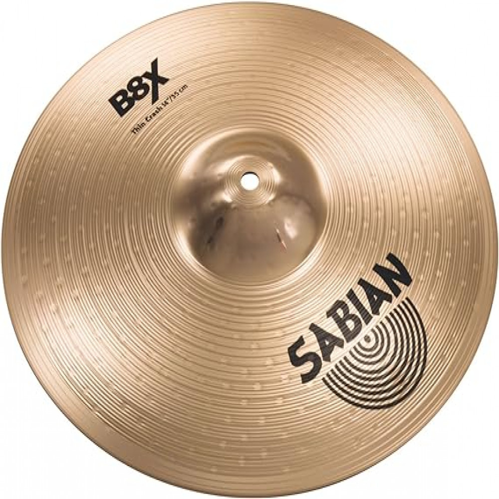 Sabian 41406X B8X 14" Series Thin Crash Cymbal