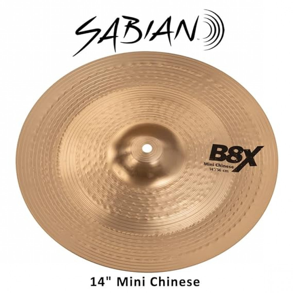 Sabian 41416X B8X 14" Series Mini Chinese Cymbal