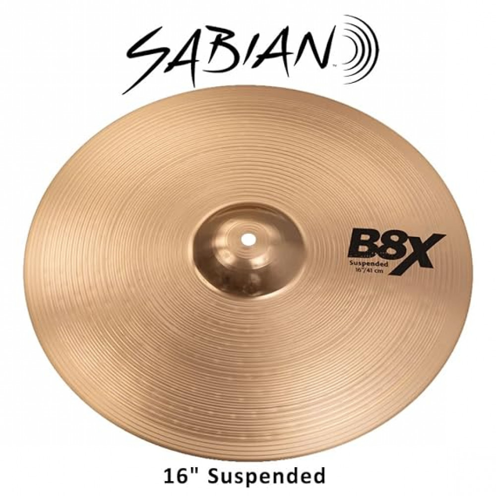 Sabian 41623X B8X 16" Series Suspended Cymbal