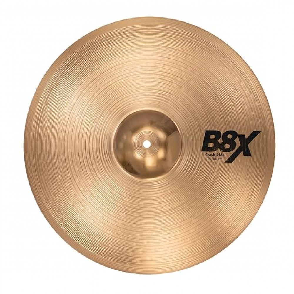 Sabian 41811X B8X 18" Series Crash Ride Cymbal