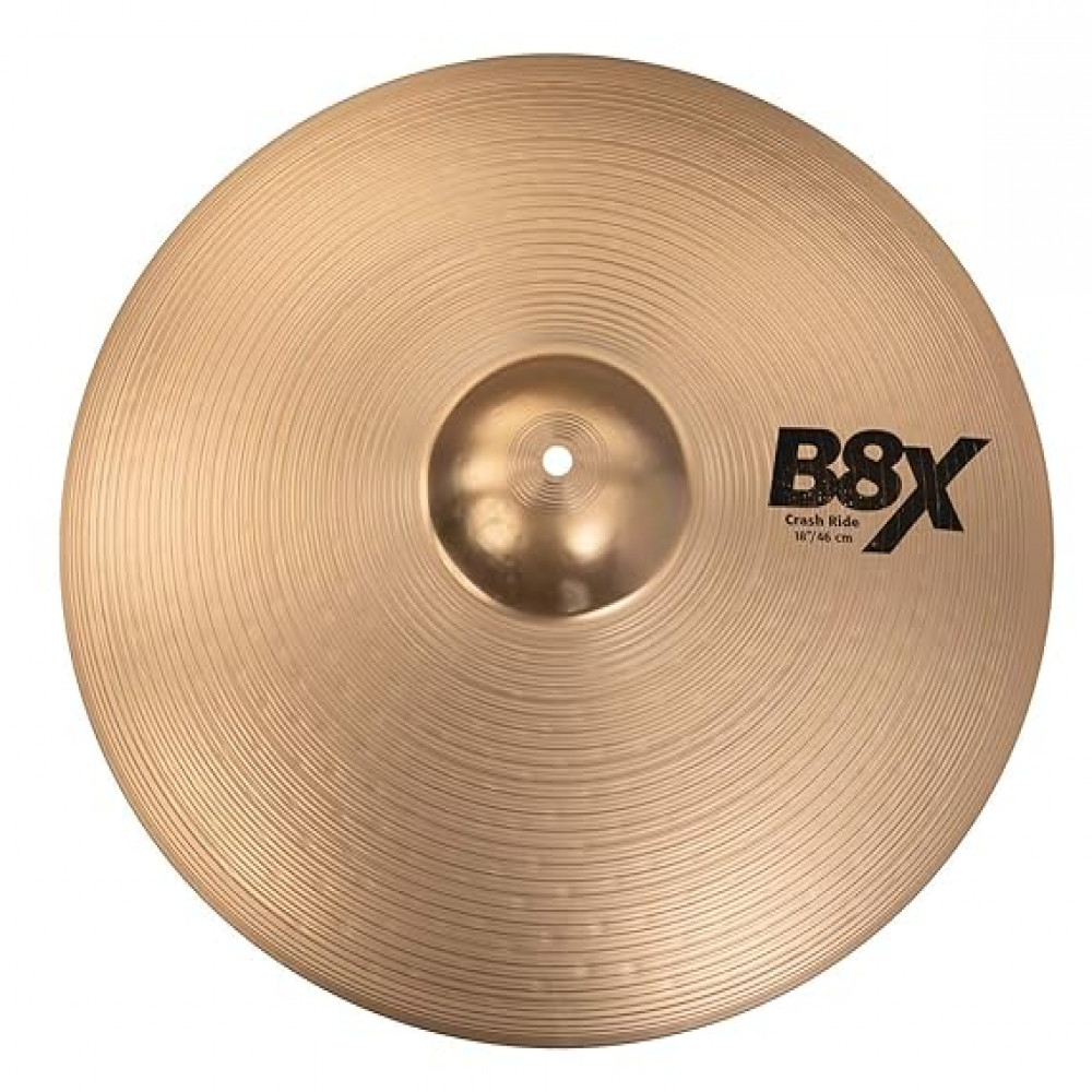 Sabian 41811X B8X 18" Series Crash Ride Cymbal