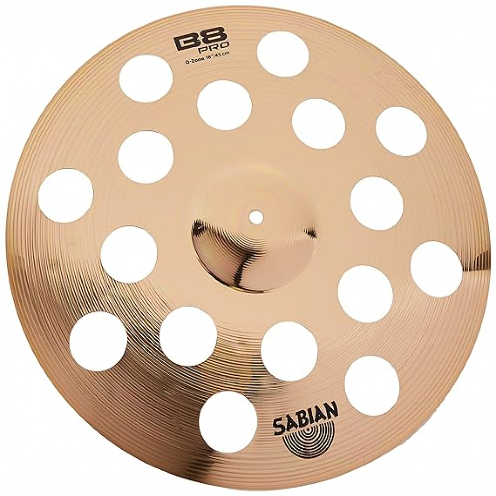 Sabian 31800B B8 Pro 18" Series Ozone Crash Cymbal