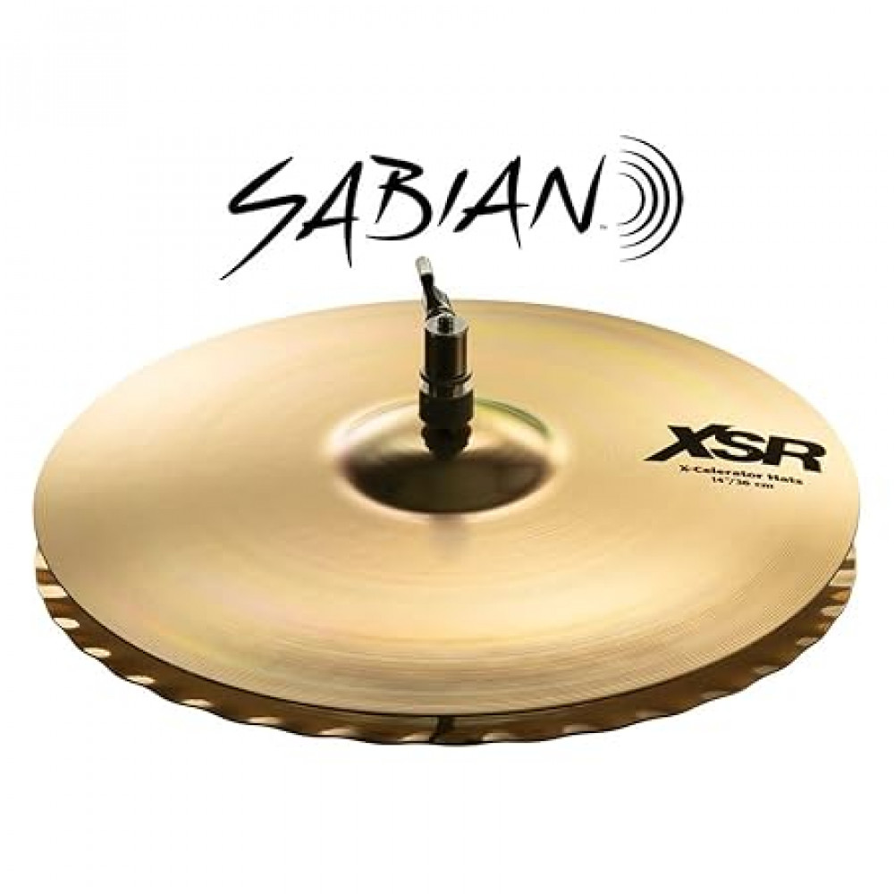 Sabian XSR1402LB 14" Series X-Celerator Hats Bronze Cymbal